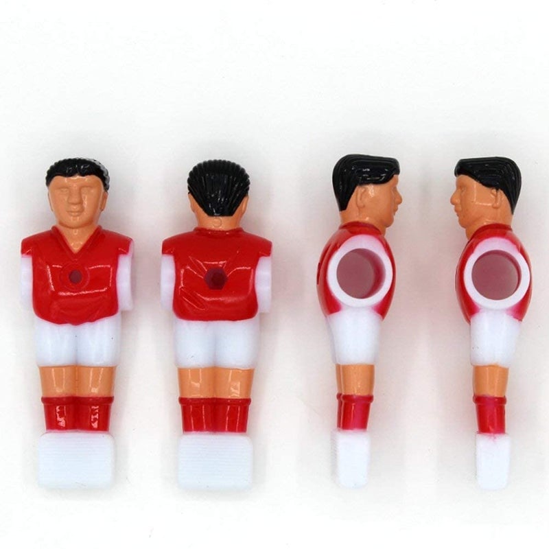 KODORIA 4pcs Foosball Men Foosball Players Set Foosball Replacement Parts Table Soccer/Football Player - Image 3